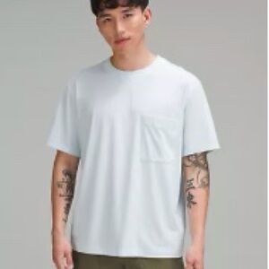Lululemon Fundamental Oversized T Shirt with Pocket - Powder Blue